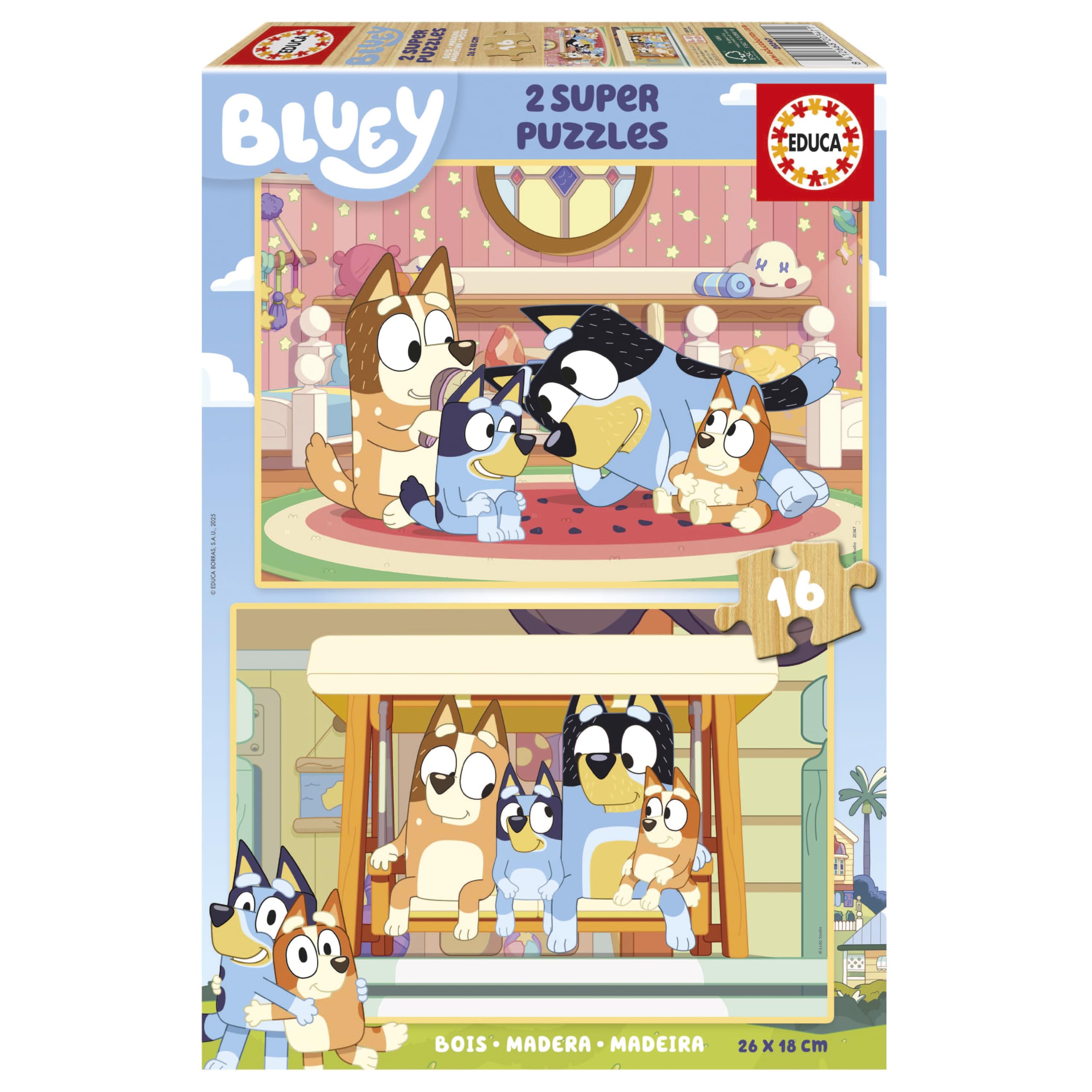 educa-holzpuzzle-kinder-20347-2x16-teile-ab-3-jahren image 1
