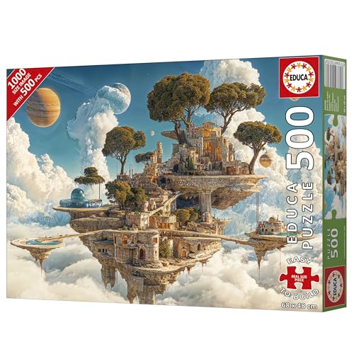 educa-wolkenk-nigreich-puzzle-500-teile-68x48-cm-mit-kleber image 8