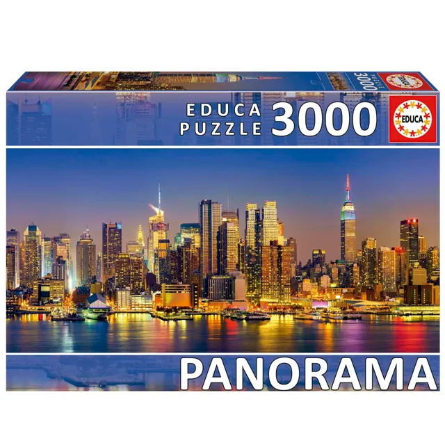 educa-new-york-skyline-panorama-puzzle-3000-teile-ab-14-j image 1