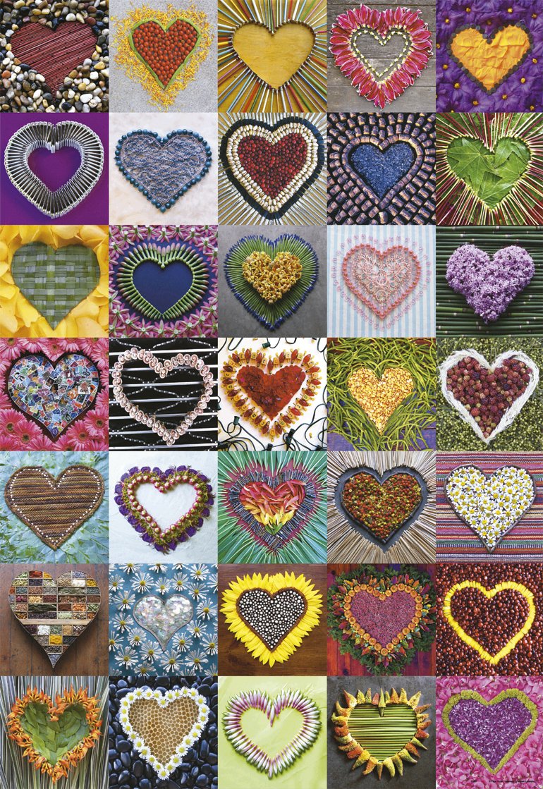 educa-15967-madalene-herzen-puzzle-500-teile-bunt image 2
