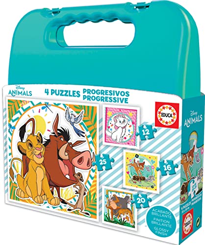 educa-19309-disney-tiere-puzzle-4in1-ab-3-jahre image 6