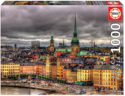 educa-sicht-auf-stockholm-1000-teile-puzzle-68x48-schweden image 7