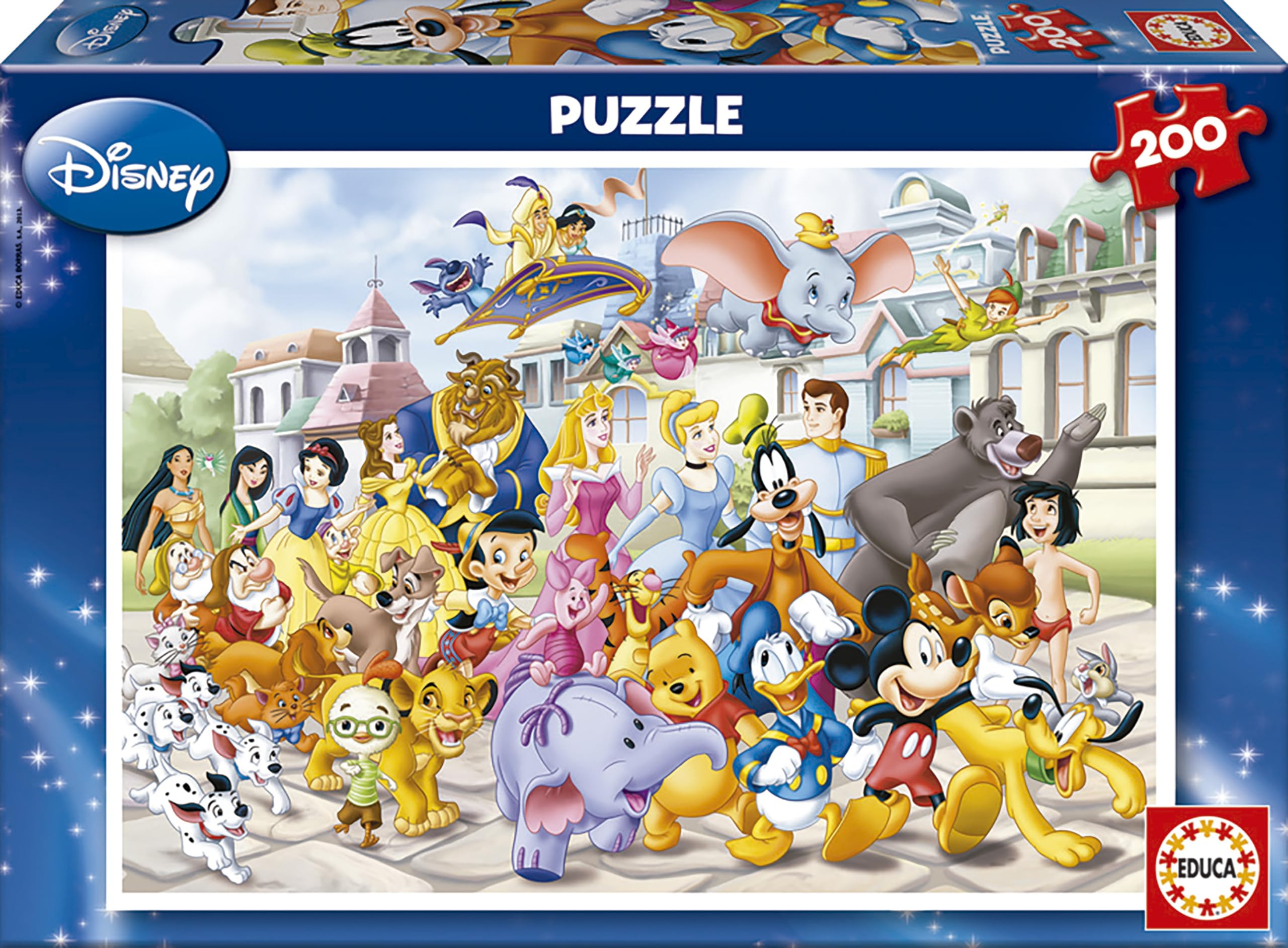 educa-disney-parade-puzzle-200-teile-ab-6-jahren-mickey-maus image 1