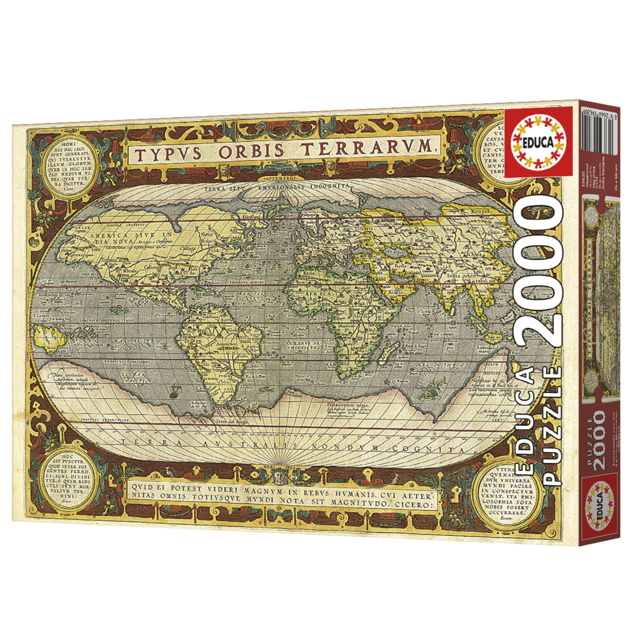 educa-antike-weltkarte-19620-puzzle-2000-teile-96x68-cm image 8