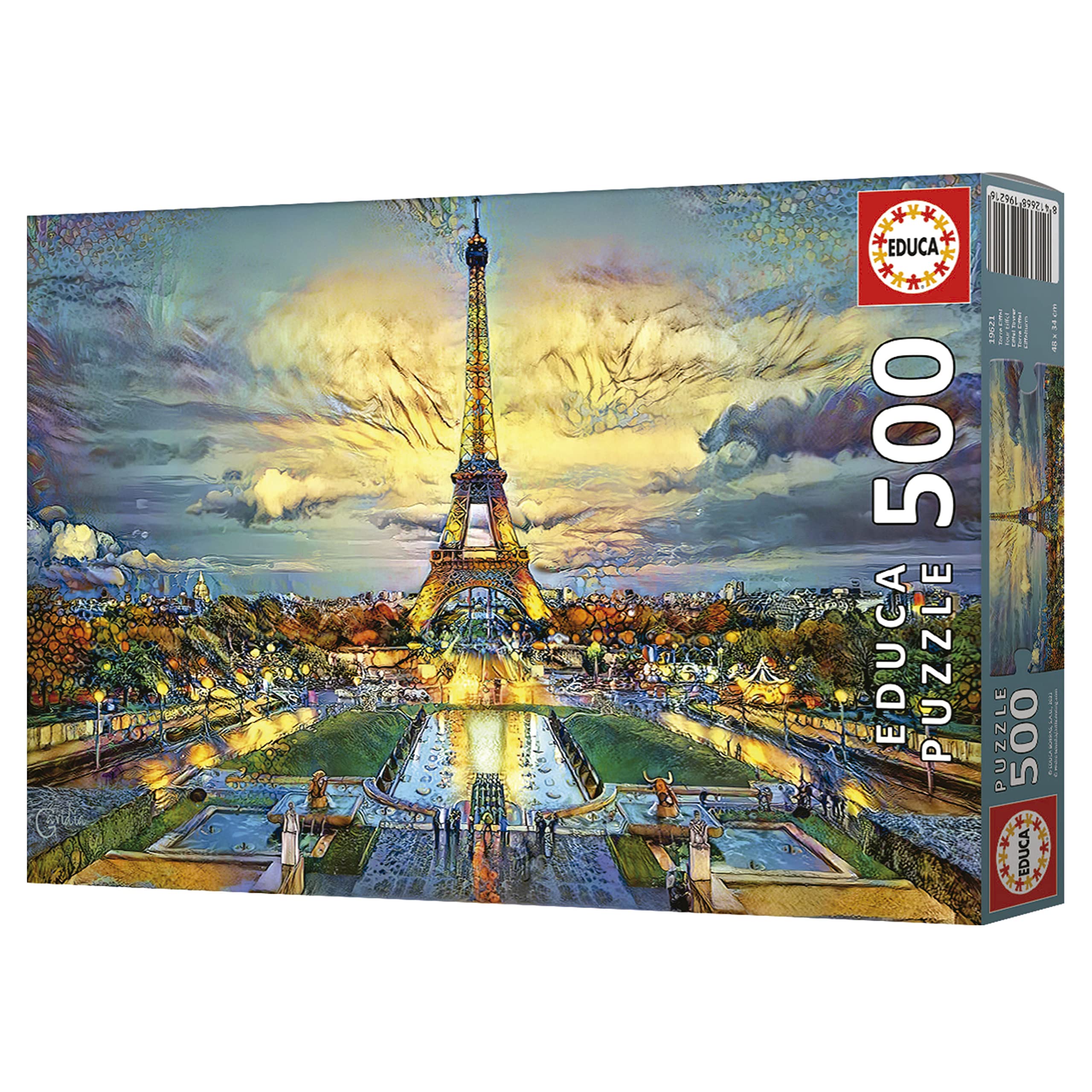 educa-19621-eiffelturm-puzzle-500-teile-paris image 4