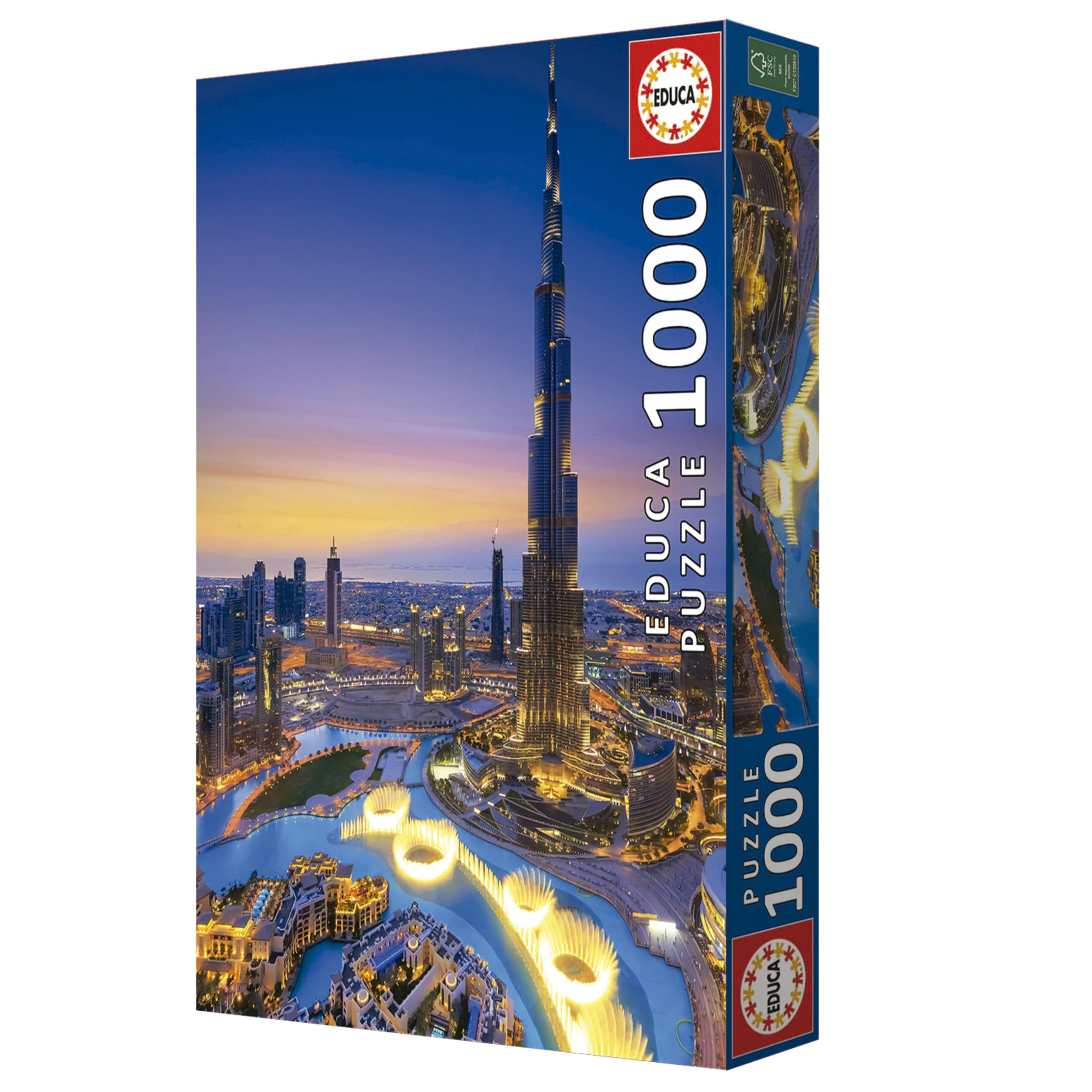 educa-burj-khalifa-19642-puzzle-1000-teile-dubai image 6