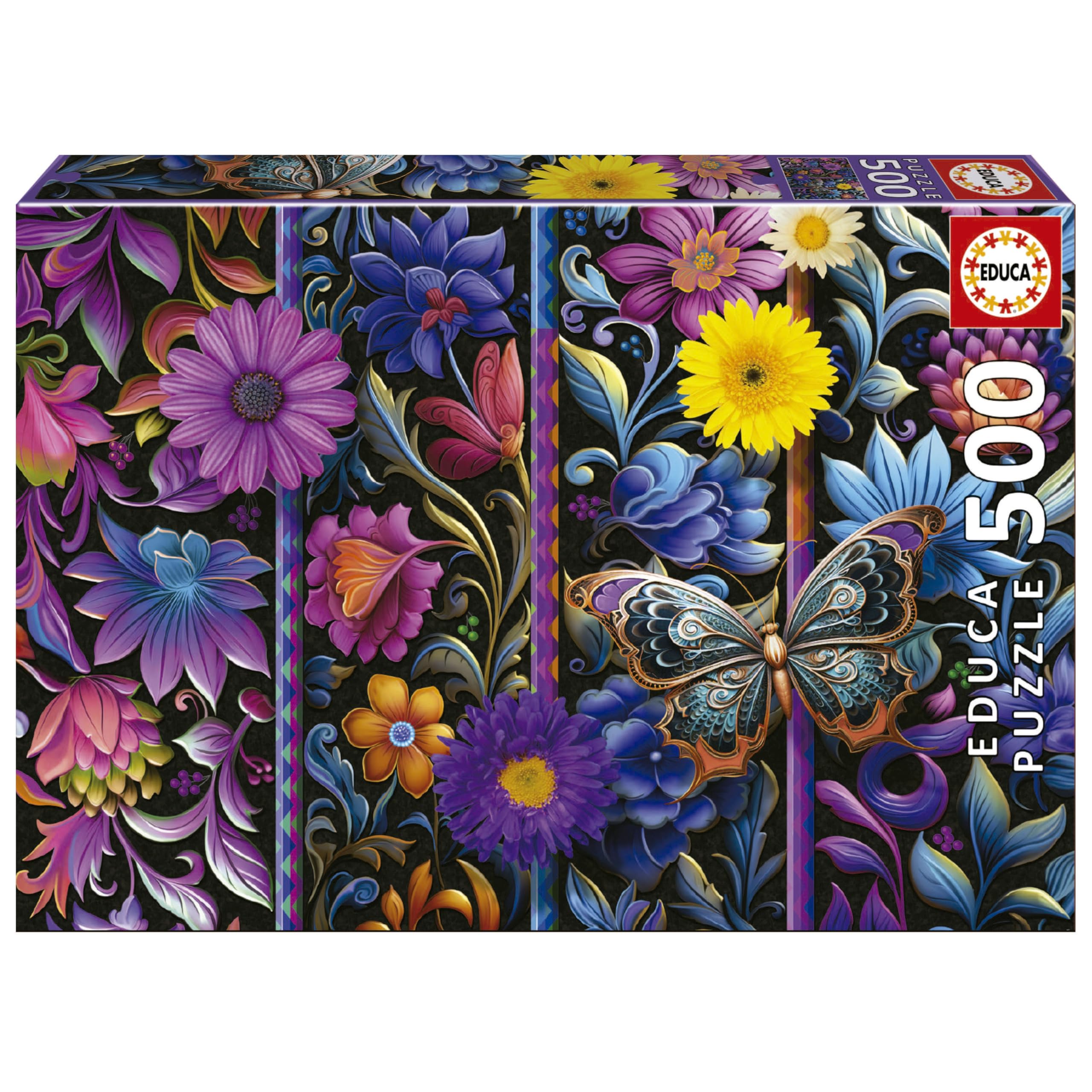 educa-badda-bloom-19909-puzzle-500-teile-48x34-cm image 1