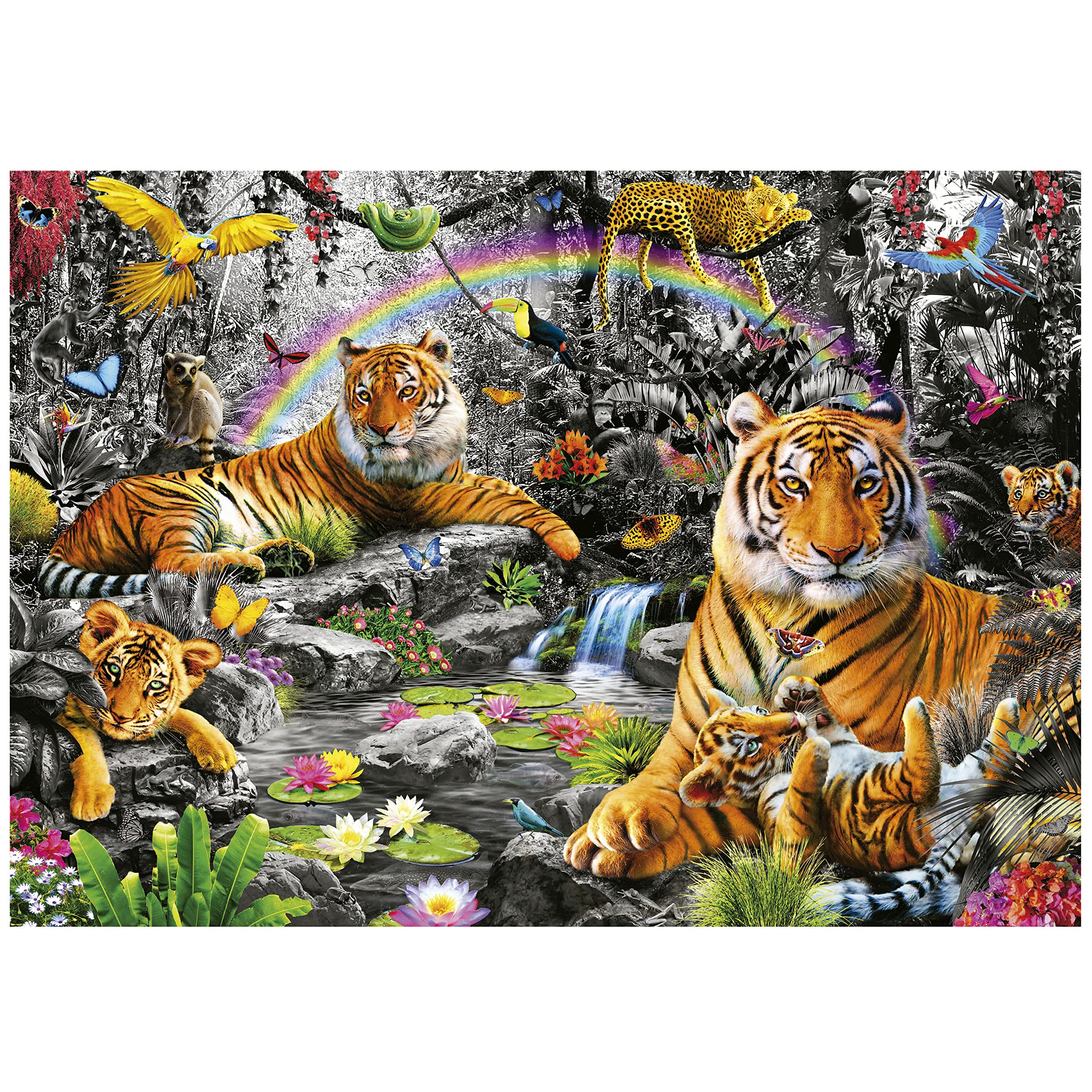 educa-tiger-im-dschungel-puzzle-1500-teile-ab-14-jahren image 2