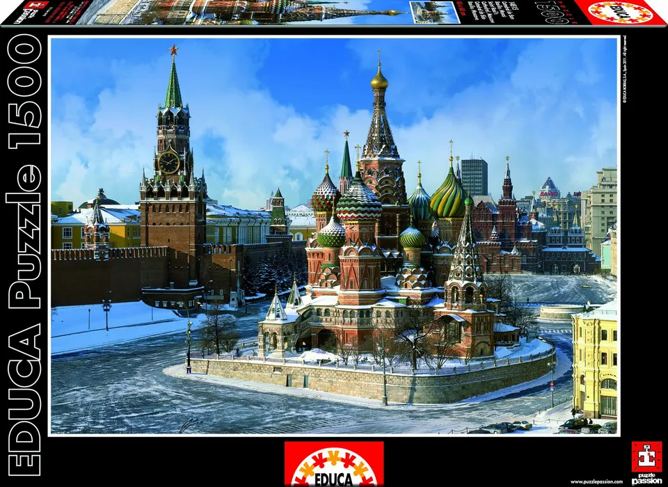 educa-14815-basilius-kathedrale-puzzle-1500-teile-moskau image 1