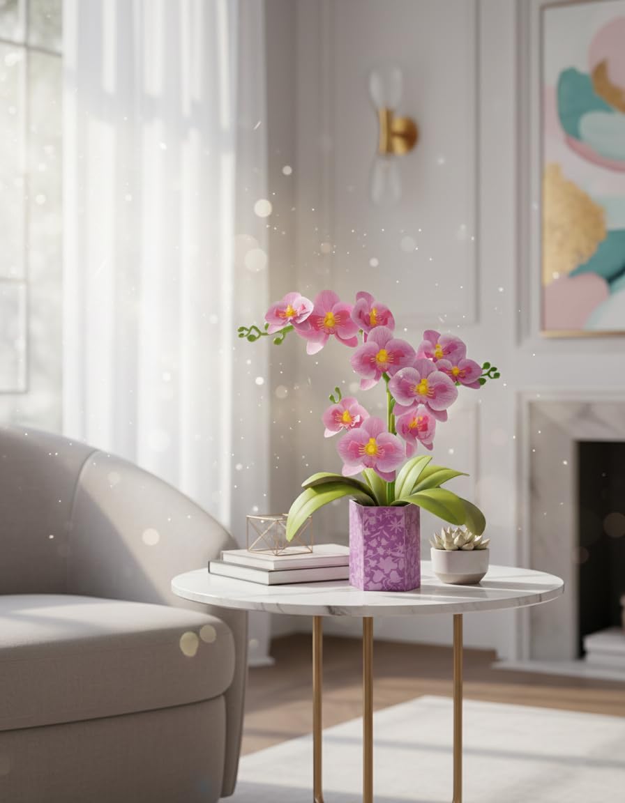 educa-floral-art-orchideen-bastelset-papier-ab-14-jahre image 6