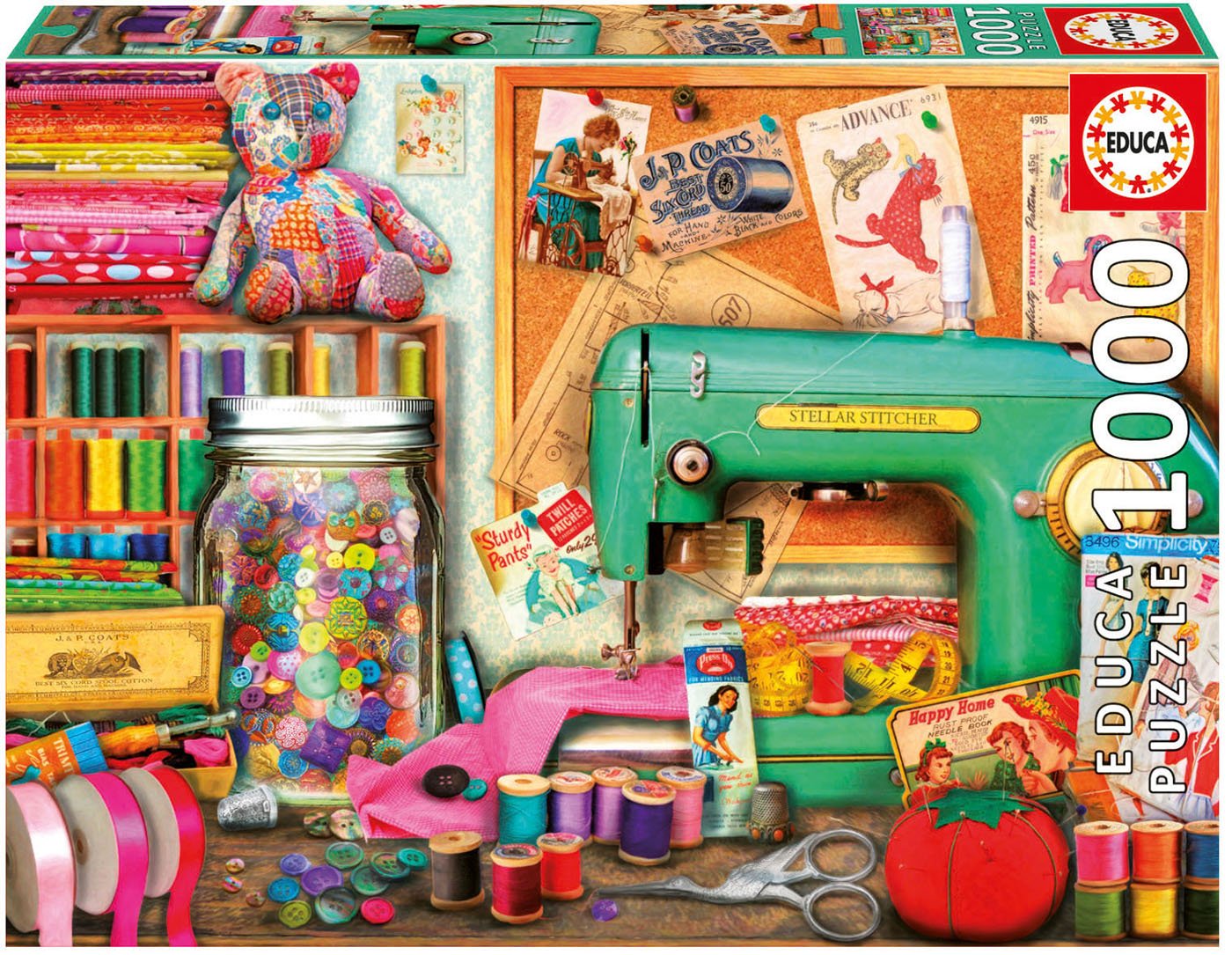 educa-17660-n-hk-stchen-puzzle-1000-teile-68x48-cm-kleber image 1