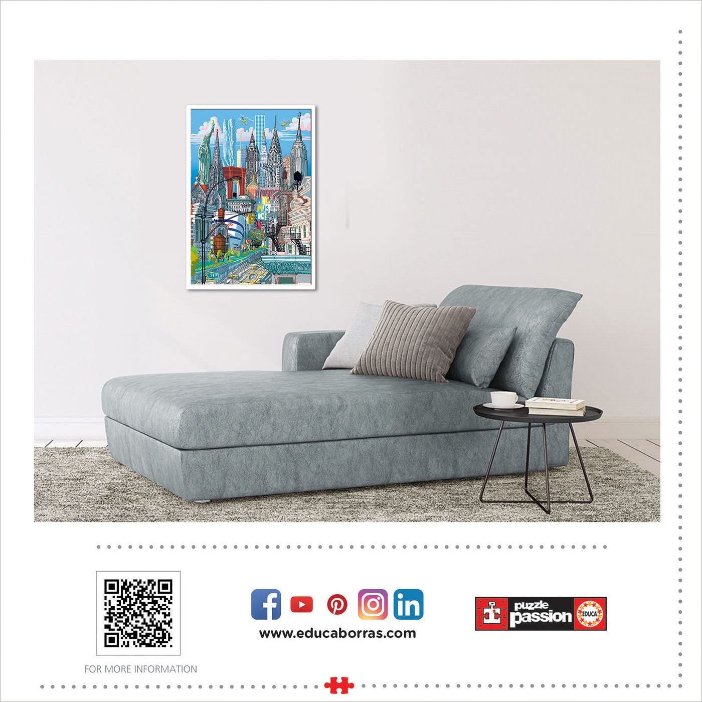educa-new-york-1000-teile-puzzle-city-motiv-68x48-cm image 4