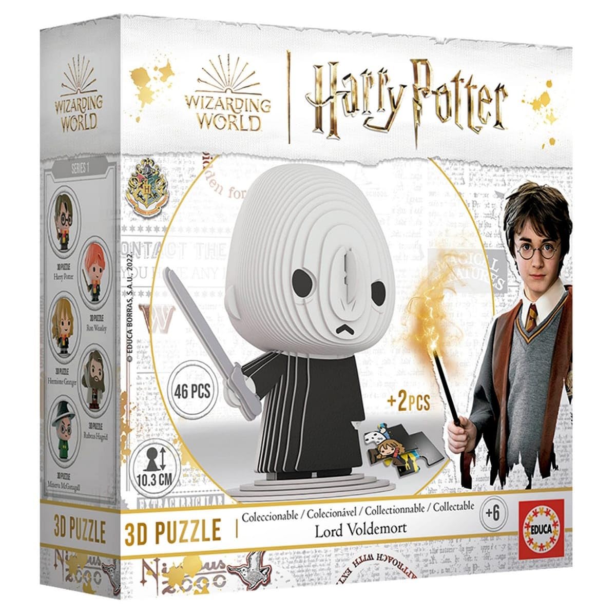 educa-harry-potter-lord-voldemort-3d-puzzle-figur-10-cm image 1