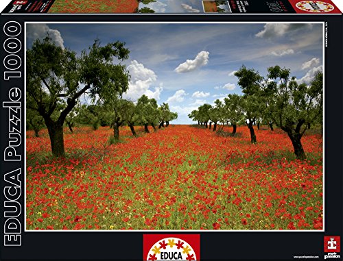 educa-15992-mohnfeld-puzzle-1000-teile-blumen image 3