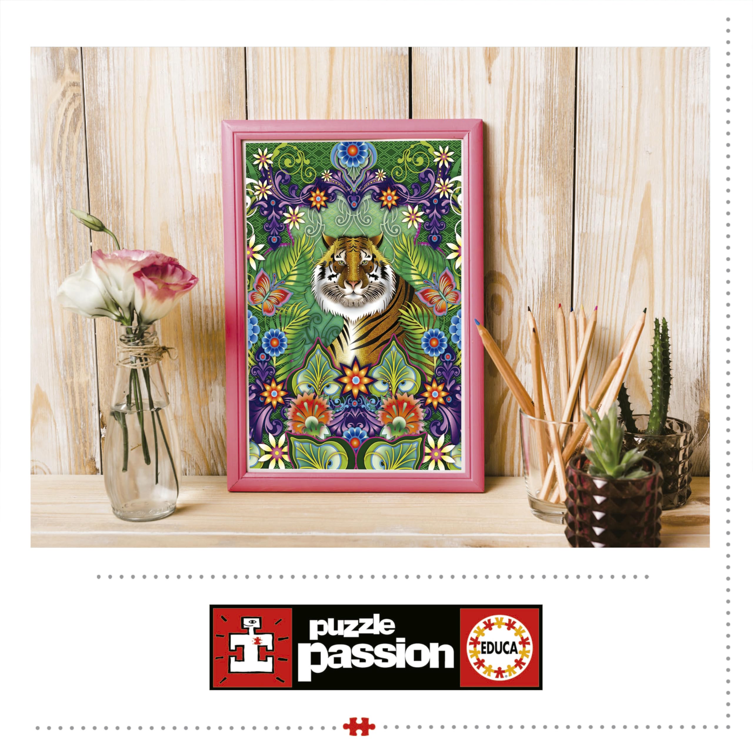 educa-19912-bengalischer-tiger-500-teile-puzzle-mit-kleber image 5