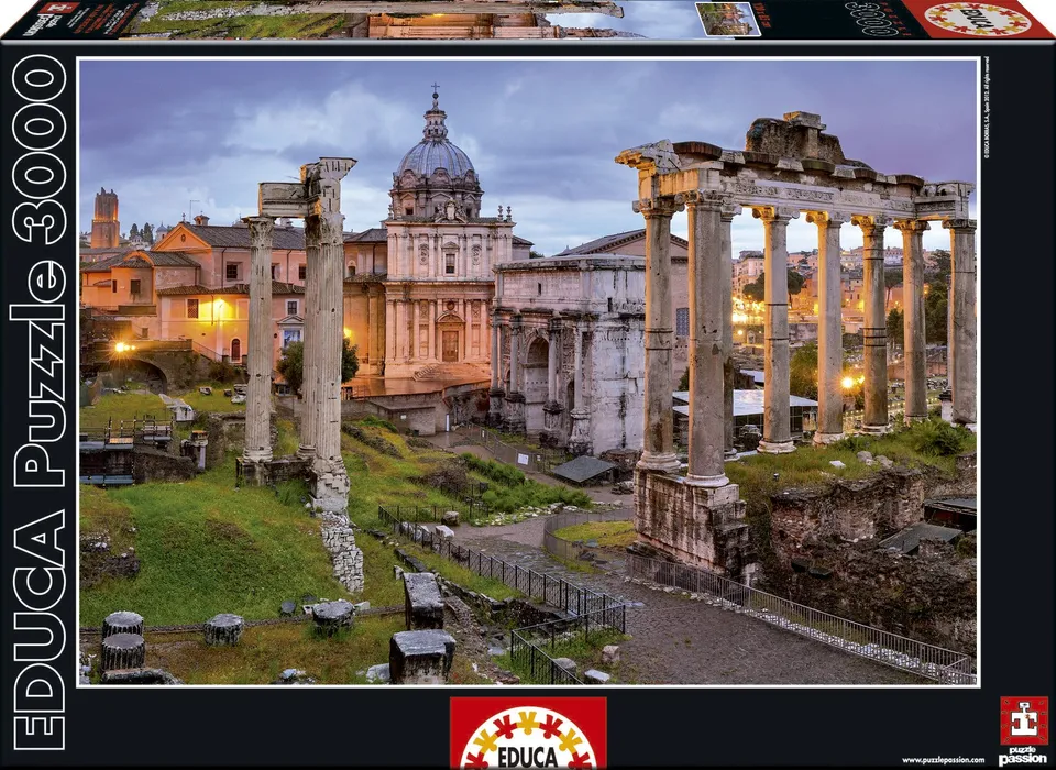 educa-15540-forum-romanum-puzzle-3000-teile-rom image 1
