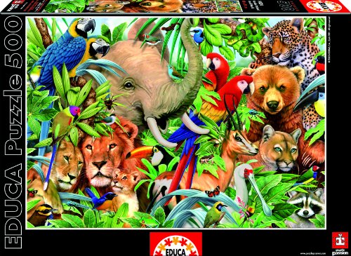 educa-14804-tierwelt-puzzle-500-teile-tiere image 3
