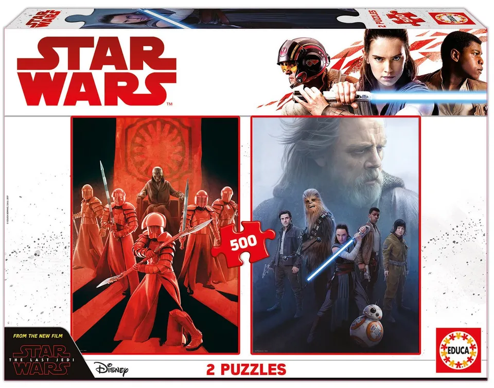 educa-17464-star-wars-episode-viii-puzzle-2x500-teile image 1
