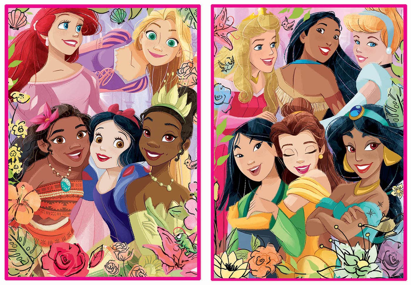educa-19253-disney-prinzessinnen-puzzle-2x500-teile-ab-11-jahren image 2