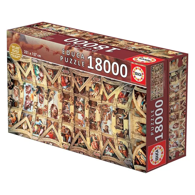 educa-sixtinische-kapelle-16065-18000-teile-puzzle image 1