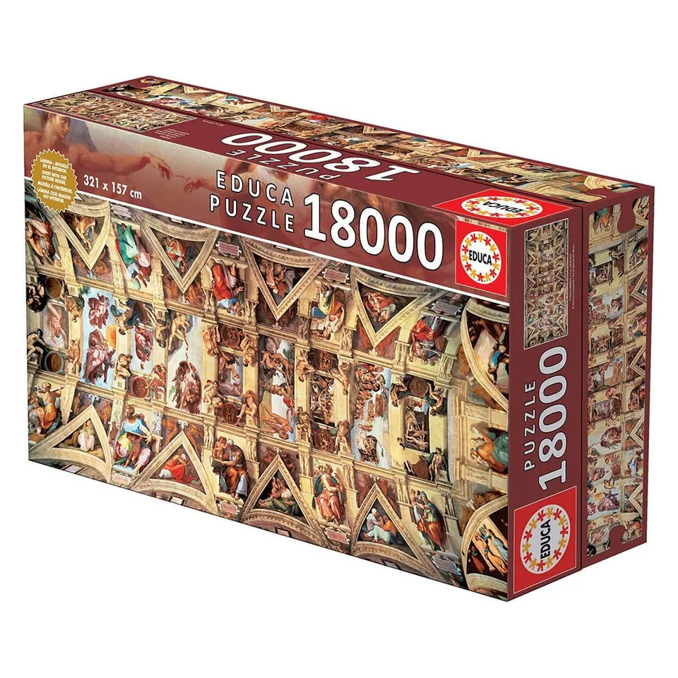 educa-sixtinische-kapelle-16065-18000-teile-puzzle image 1
