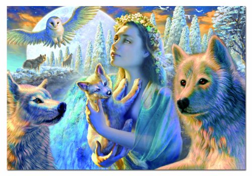 educa-15183-geist-der-berge-puzzle-1000-teile-wolf image 4