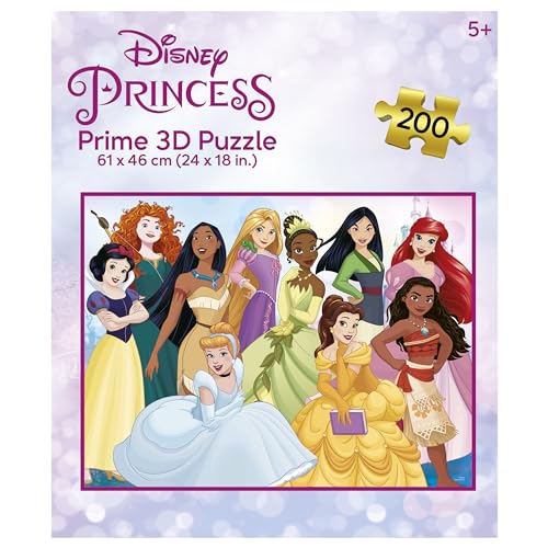 educa-disney-princess-3d-puzzle-200-teile-linseneffekt-ab-6-jahren image 8