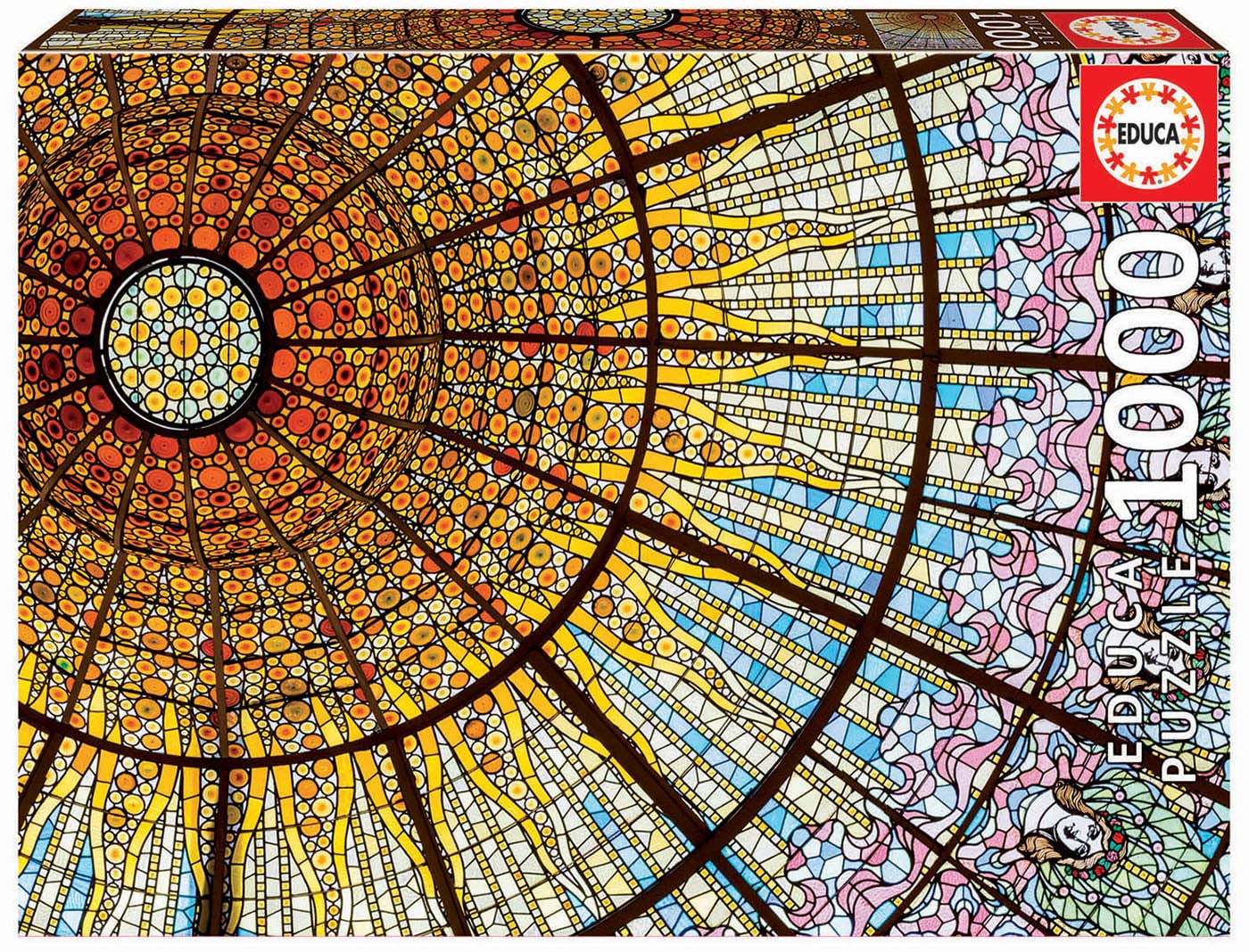 educa-catalana-19256-puzzle-1000-teile-barcelona image 1