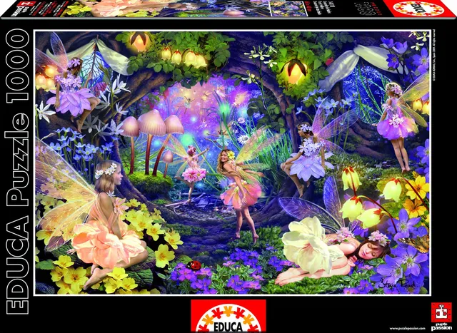 educa-14110-feenh-hle-puzzle-1000-teile-fantasy-motiv image 1