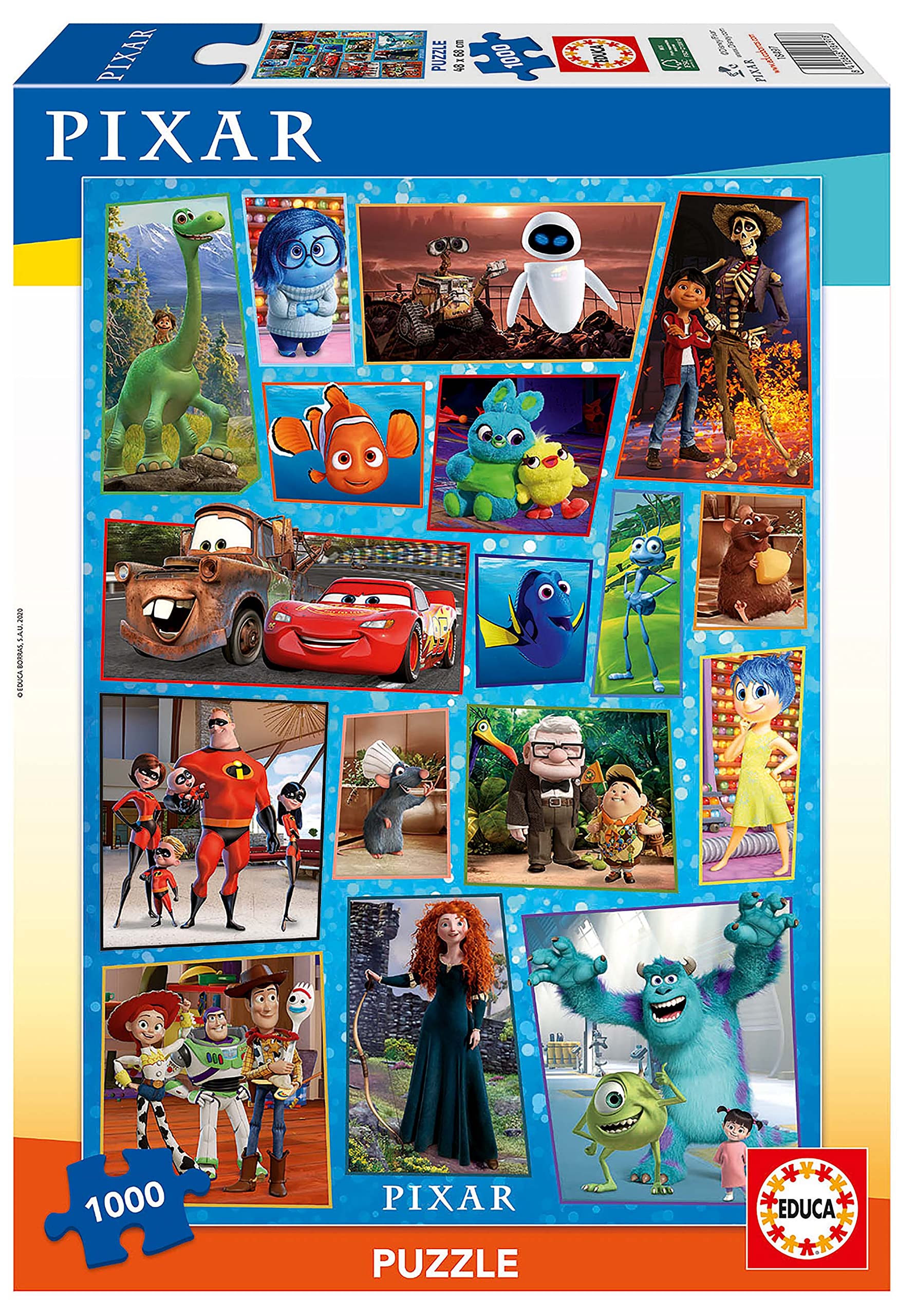 educa-17695-mickeys-kunstgalerie-puzzle-1000-teile image 3