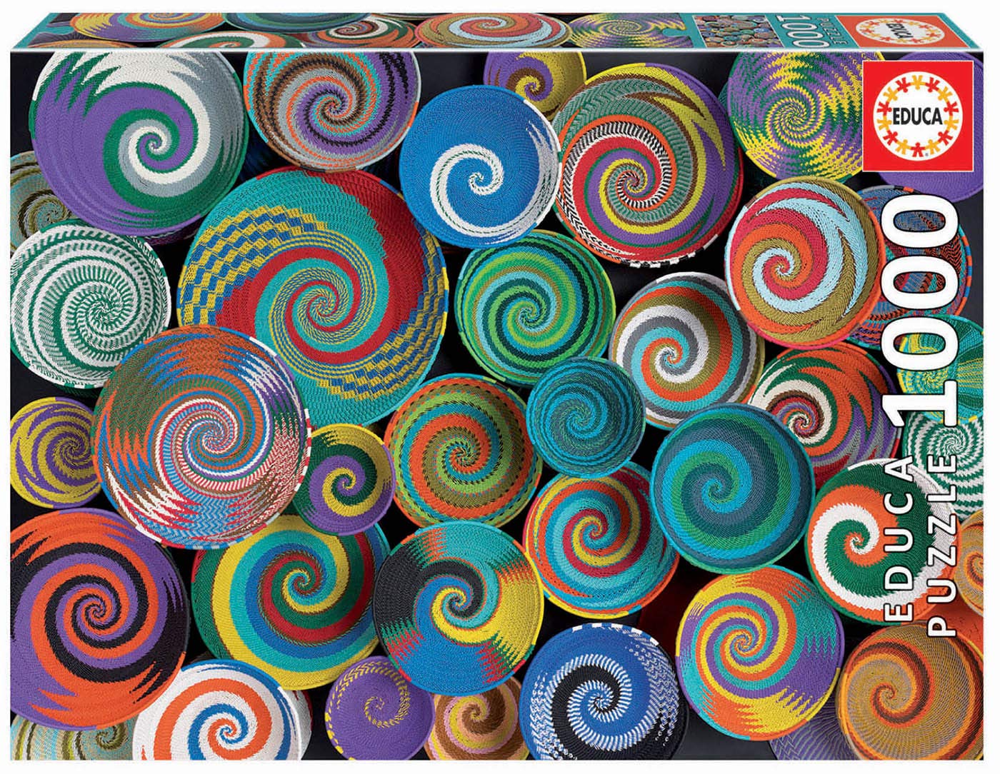 educa-19020-afrikanische-k-rbe-puzzle-1000-teile-muster image 1