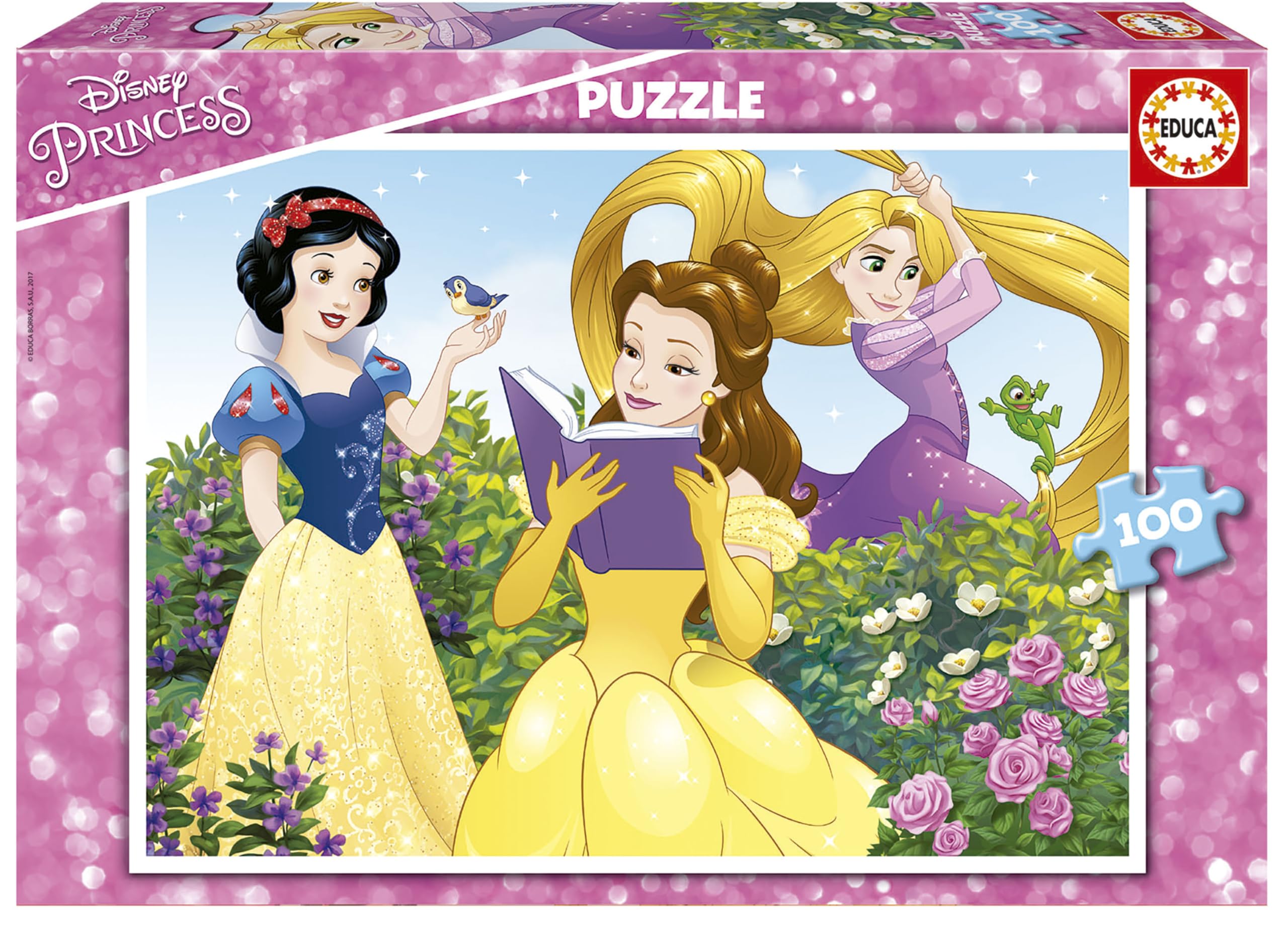educa-disney-prinzessinnen-kinderpuzzle-100-teile-ab-6-jahren image 1