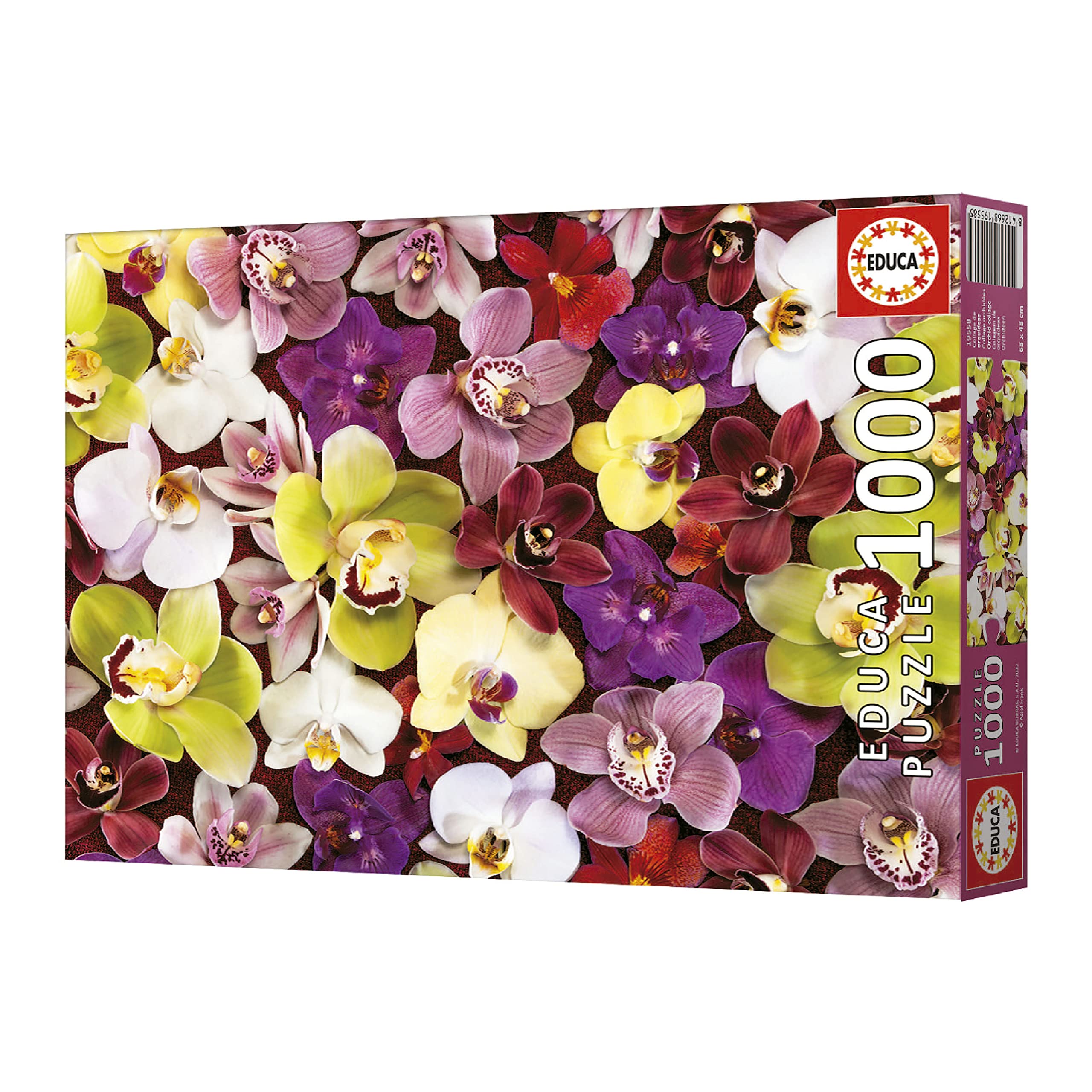educa-orchideen-collage-puzzle-1000-teile-ab-14-jahren image 4
