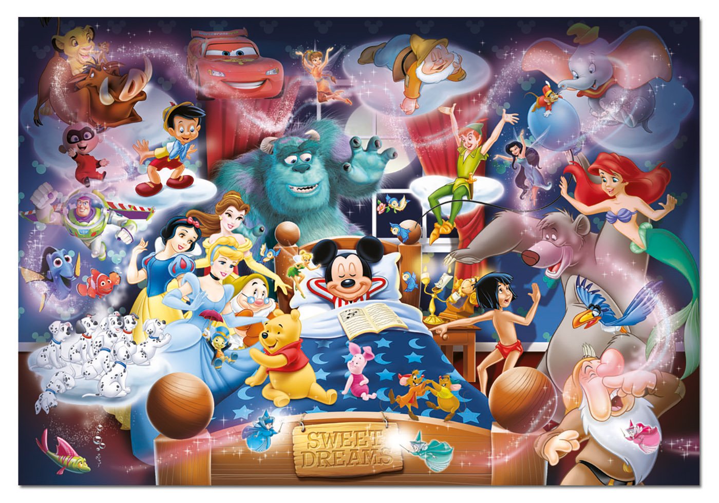 educa-mickey-s-traum-puzzle-1000-teile-disney-15190 image 2
