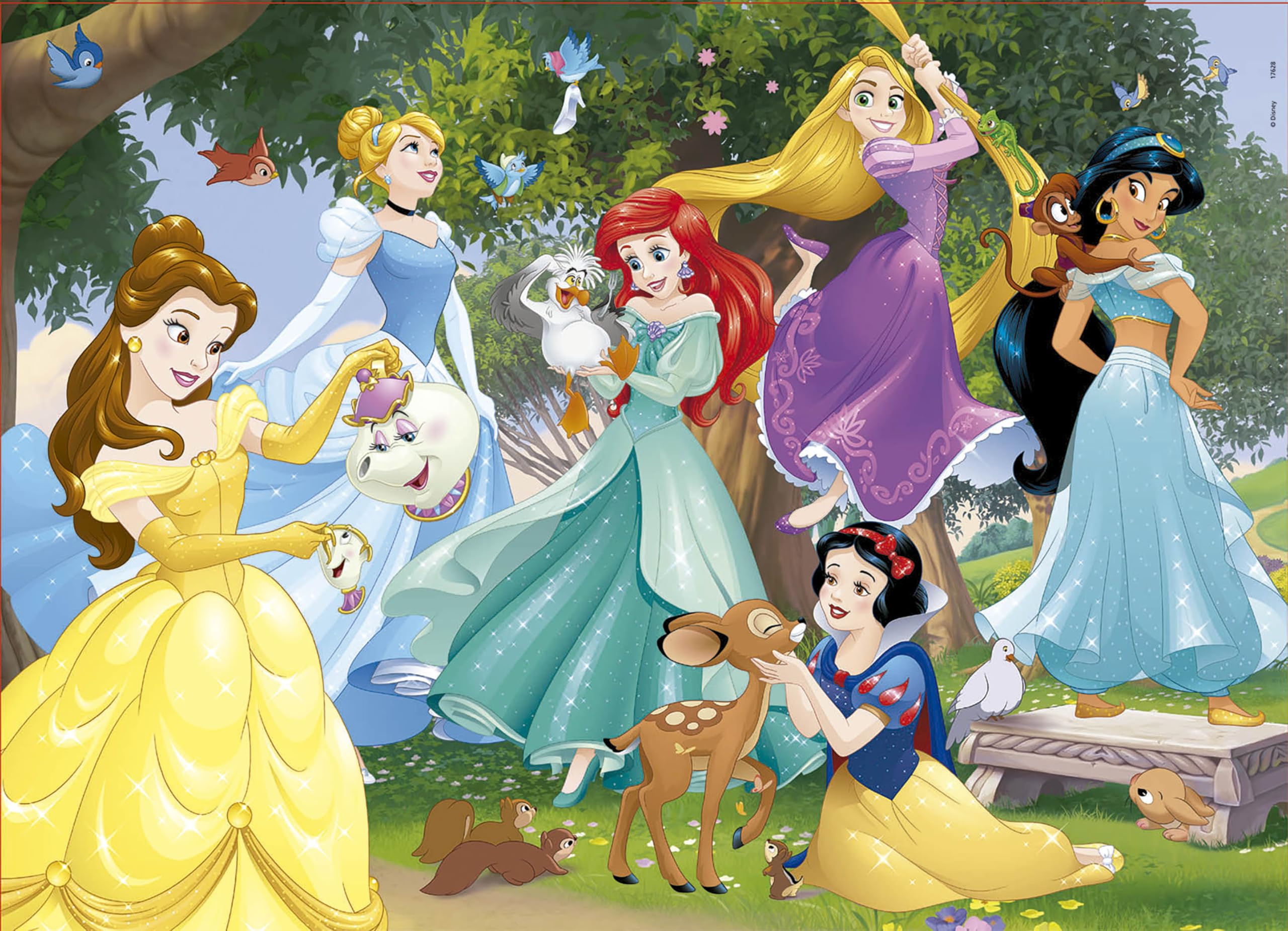 educa-17628-disney-prinzessinnen-holzpuzzle-100-teile-ab-6-jahren image 2