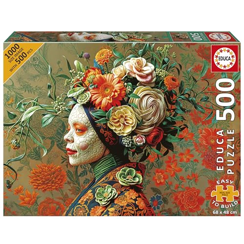 educa-k-nigin-eidechse-puzzle-500-teile-ab-11-jahren image 7