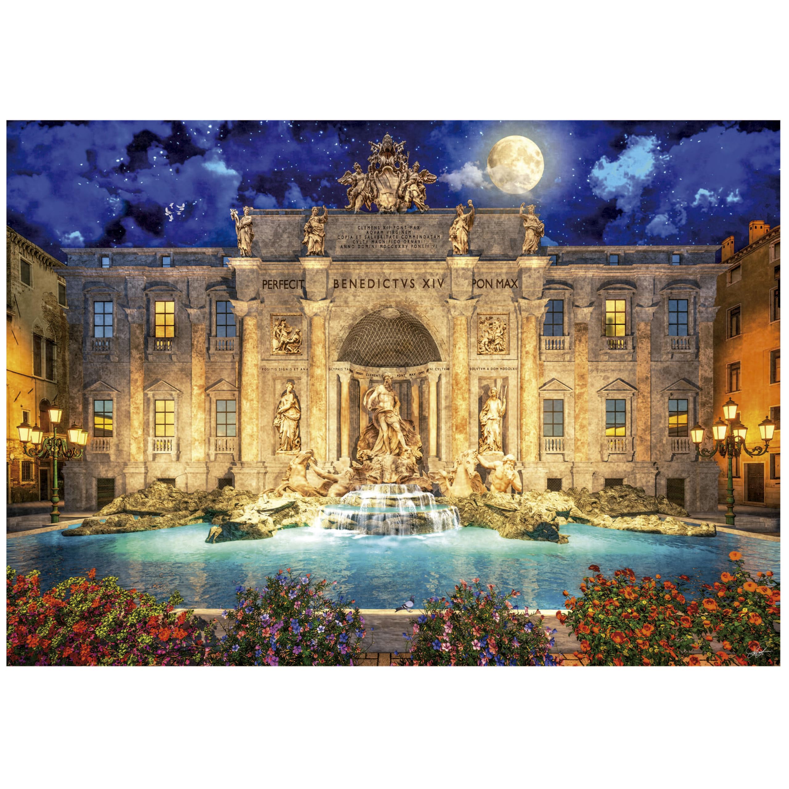 educa-trevi-brunnen-1000-teile-puzzle-rom-68-x-48-cm image 2
