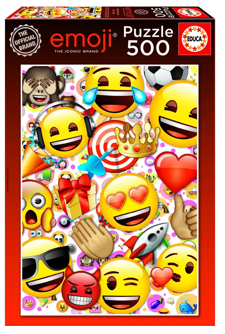 educa-emoji-17088-puzzle-500-teile-48x34-cm image 1