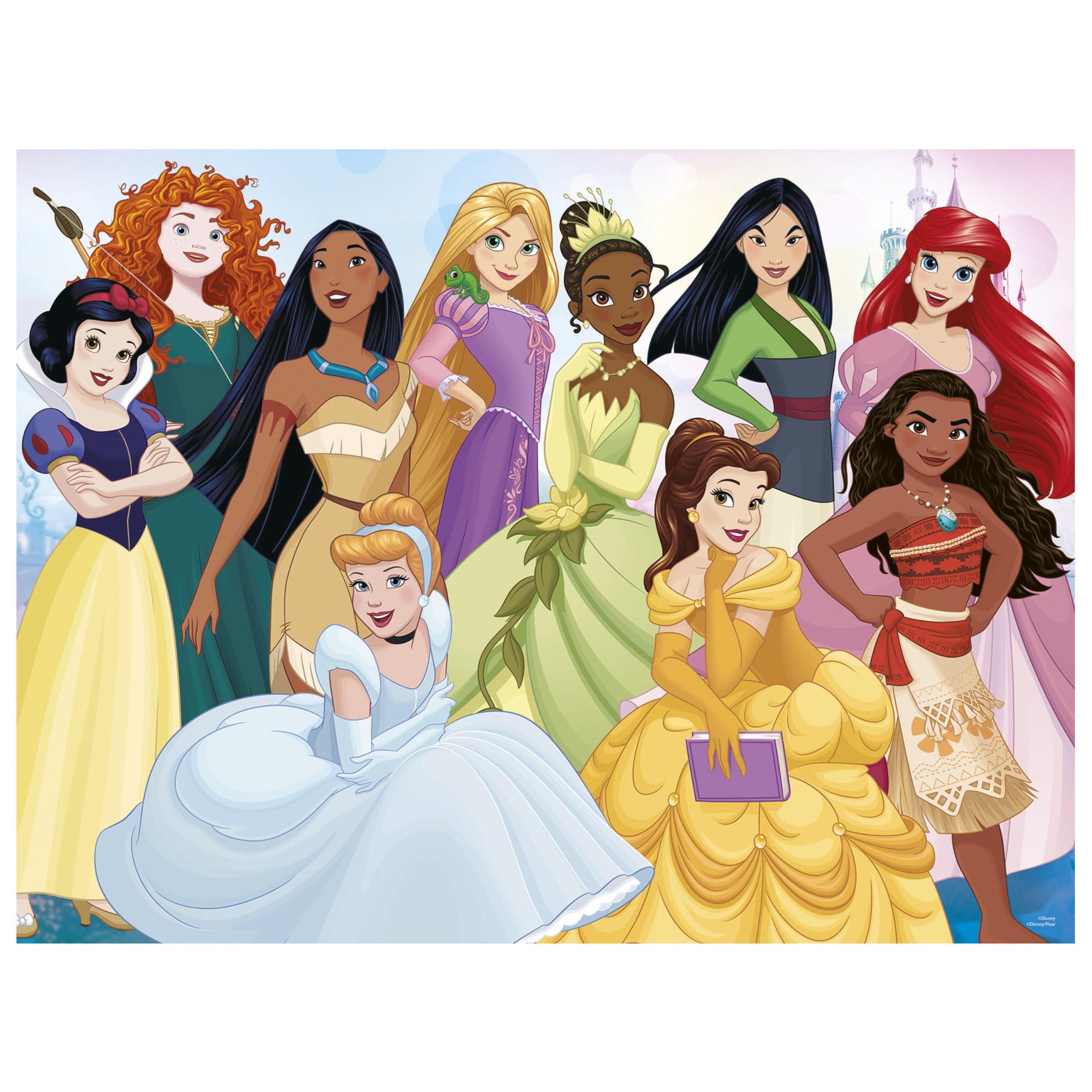 educa-disney-princess-3d-puzzle-200-teile-linseneffekt-ab-6-jahren image 2