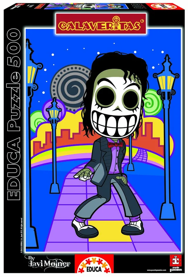 educa-15201-jean-calaveritas-500-teile-puzzle-kunst image 1