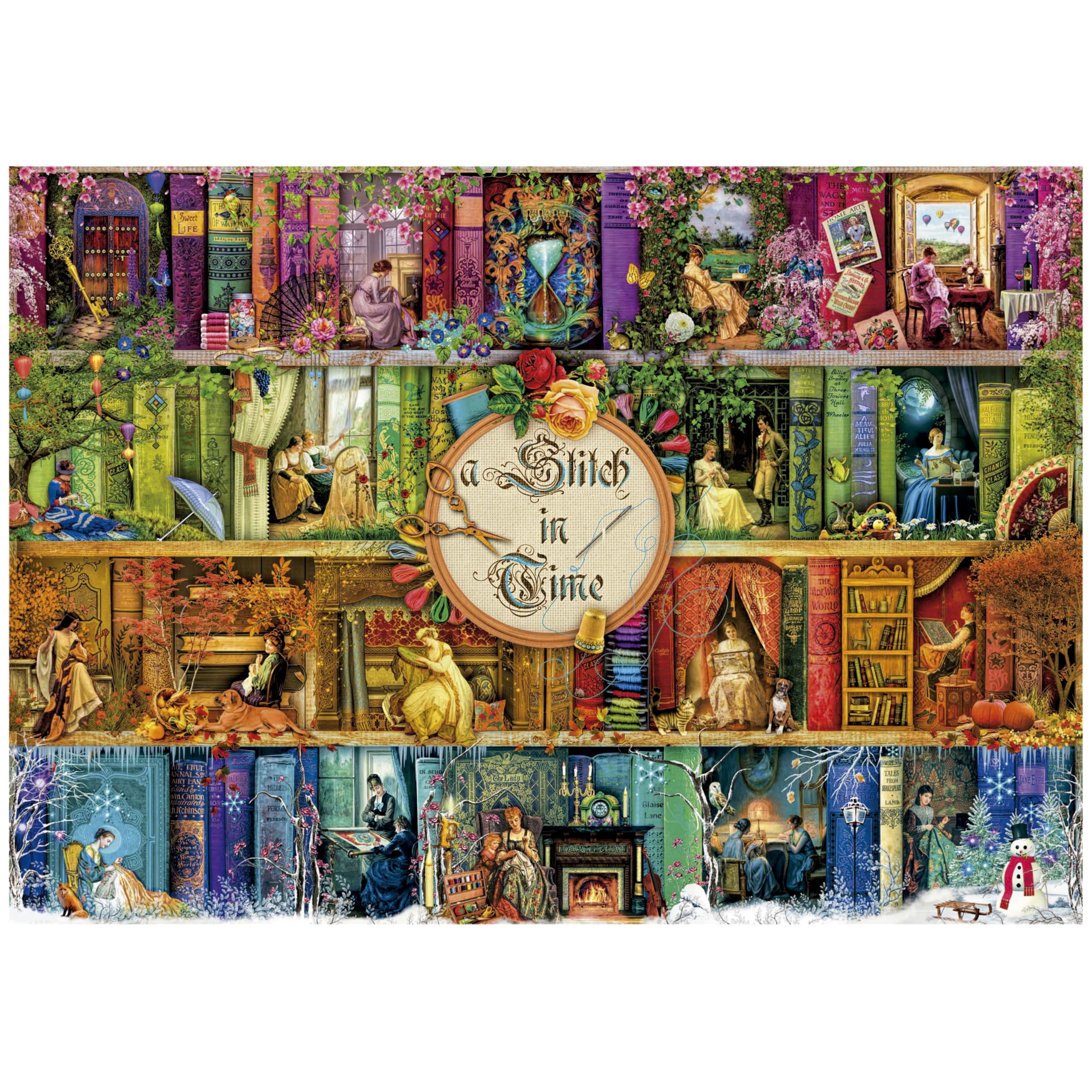 educa-a-stitch-in-time-19946-puzzle-3000-teile-landschaft image 2