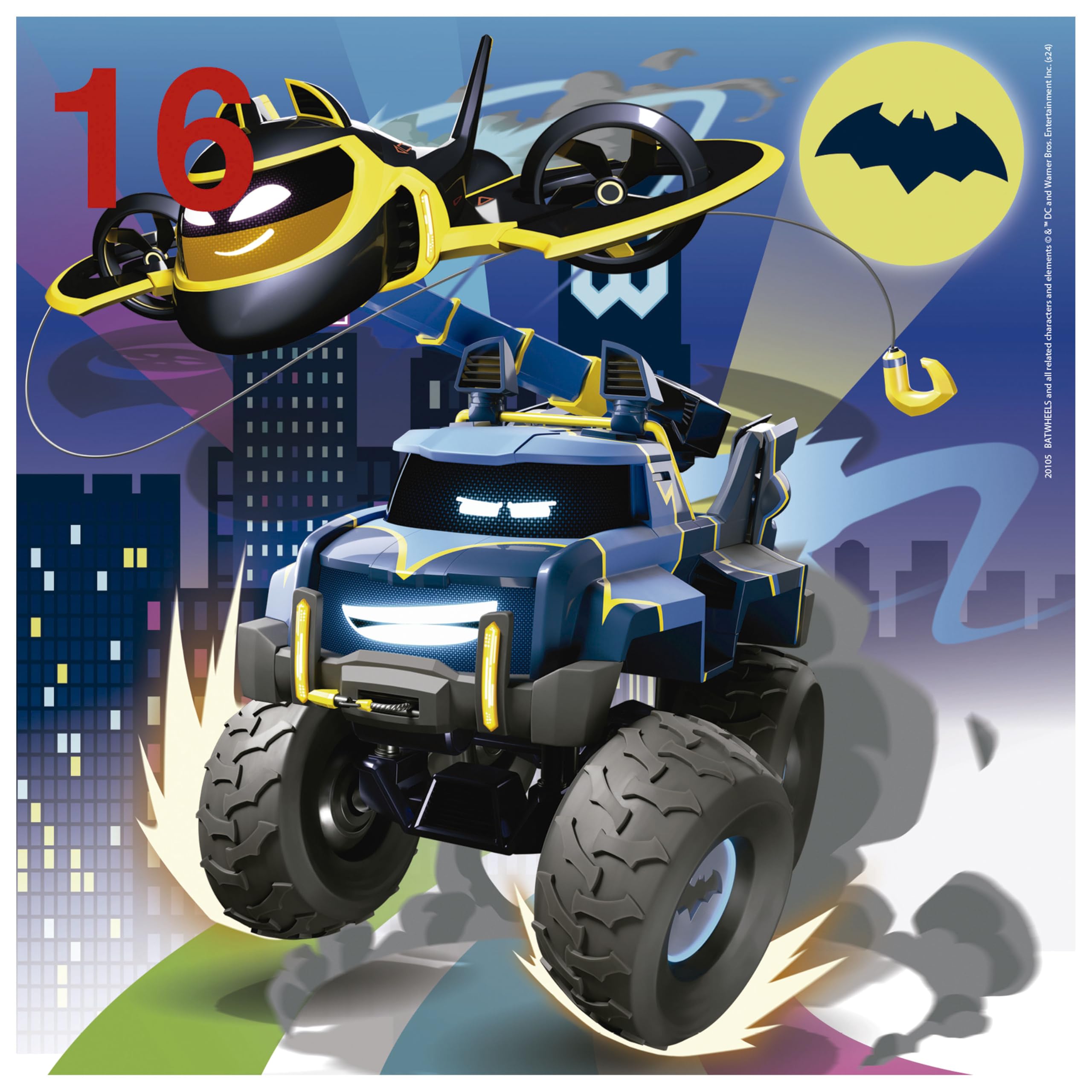 educa-20105-batwheels-puzzle-set-4-in-1-ab-5-jahren image 4