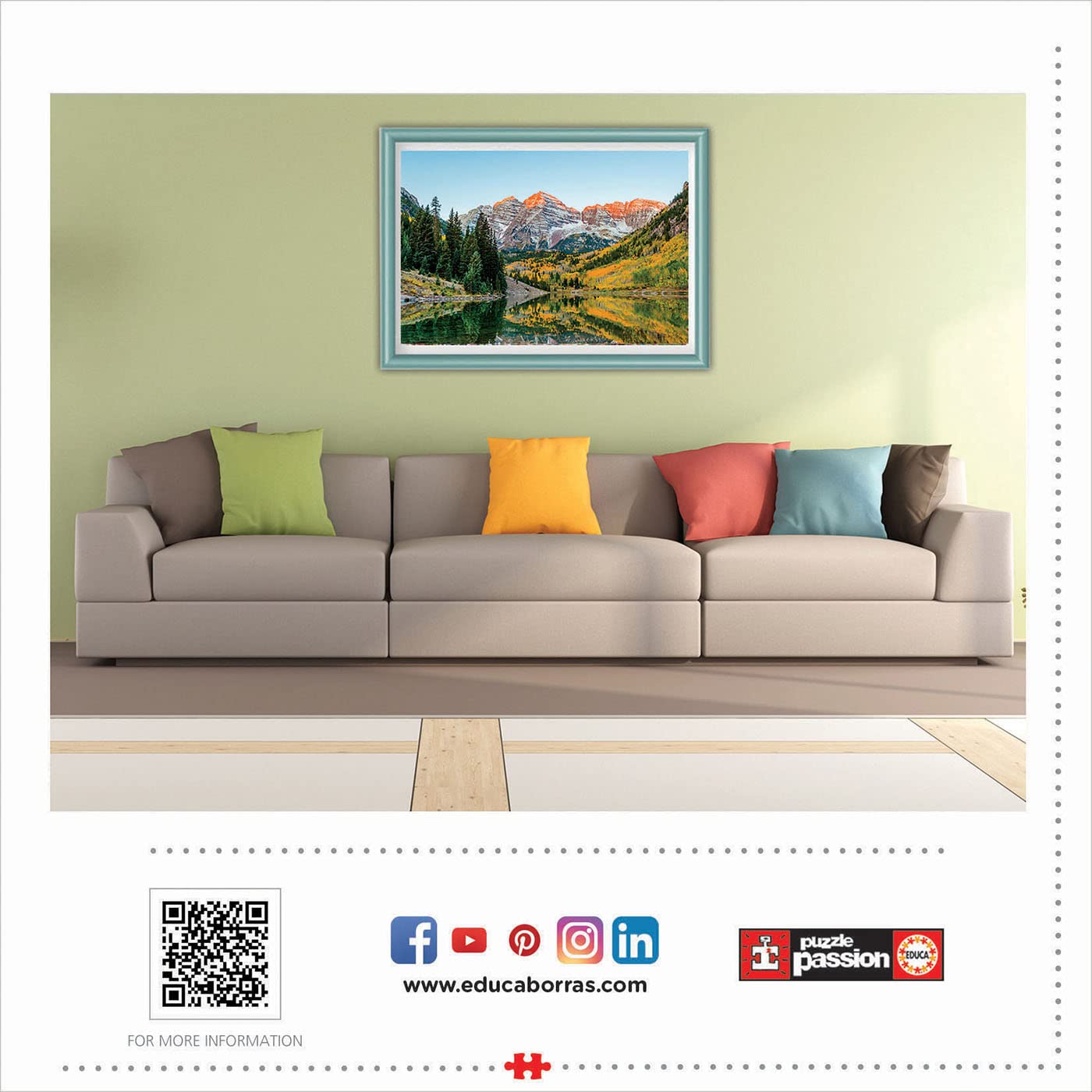 educa-19279-maroon-bells-puzzle-2000-teile image 4