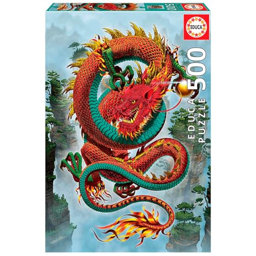 educa-dragon-19003-puzzle-500-teile-drache-vincent-hie image 3