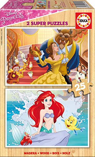 educa-disney-princesses-puzzle-2x25-teile-ab-3-jahre image 3