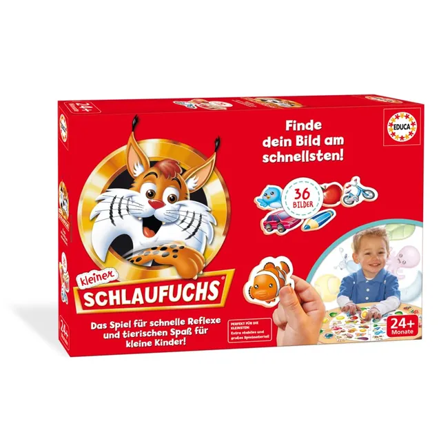 educa-schlaufuchs-kleiner-20057-brettspiel-ab-2-jahren-36-bilder image 1