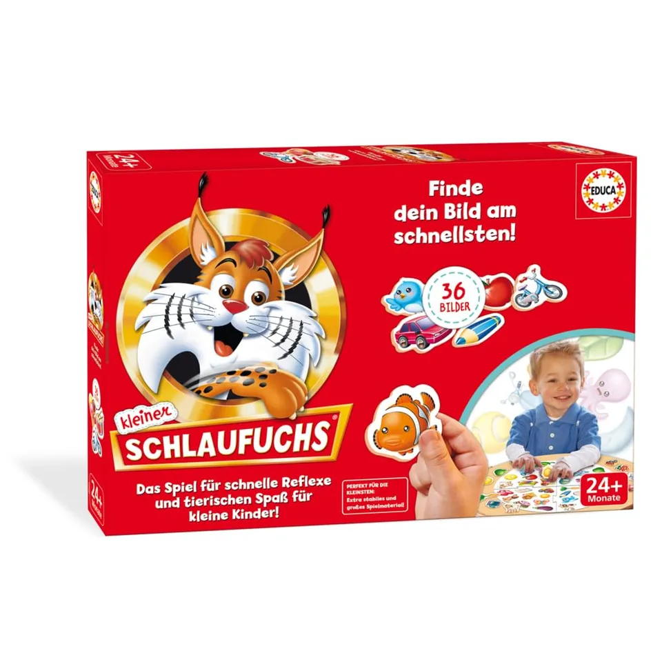 educa-schlaufuchs-kleiner-20057-brettspiel-ab-2-jahren-36-bilder image 1