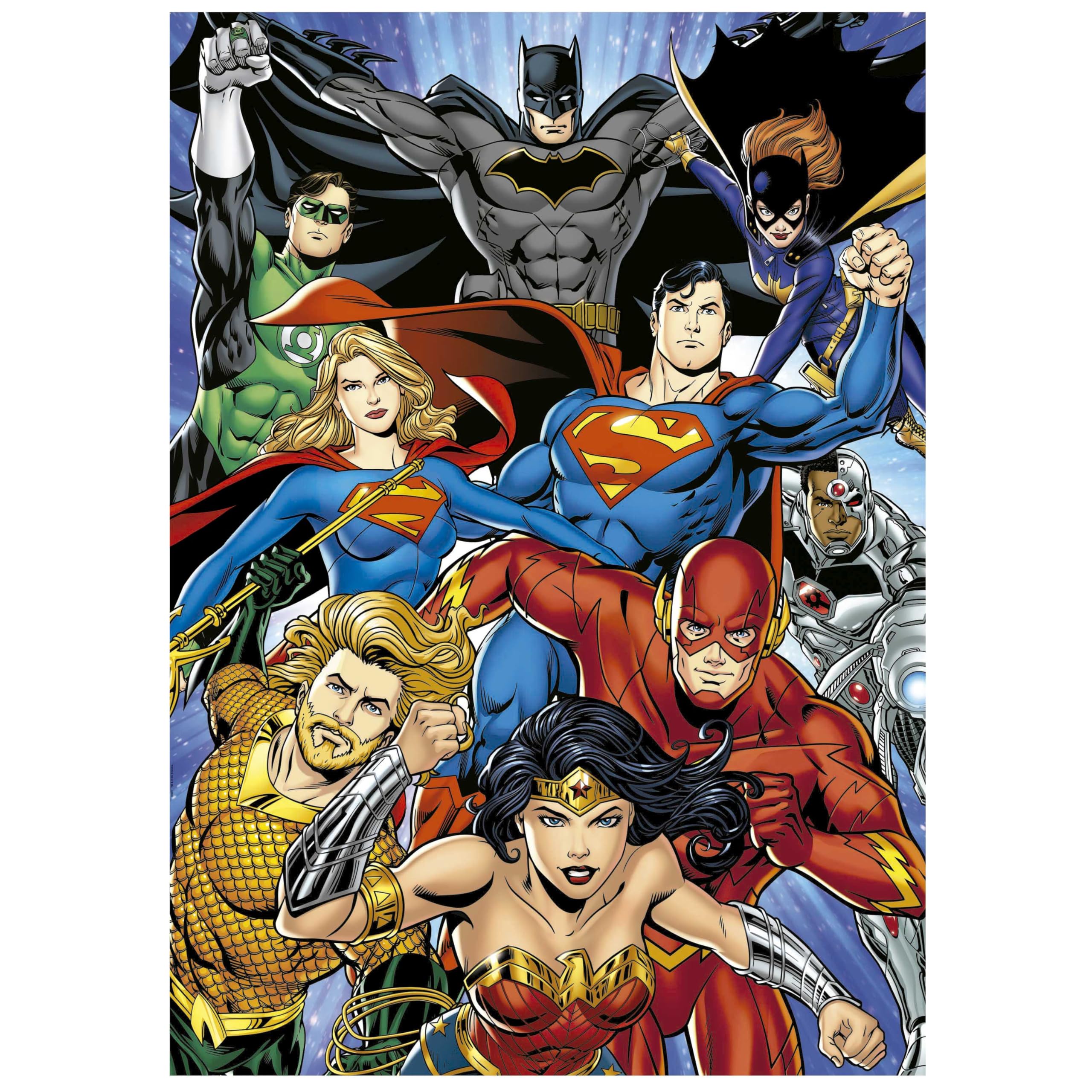 educa-justice-league-puzzle-1000-teile-dc-comics-48x68 image 2