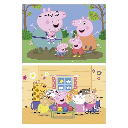 educa-peppa-pig-20327-kinderpuzzle-2x48-teile-ab-4-jahren image 7