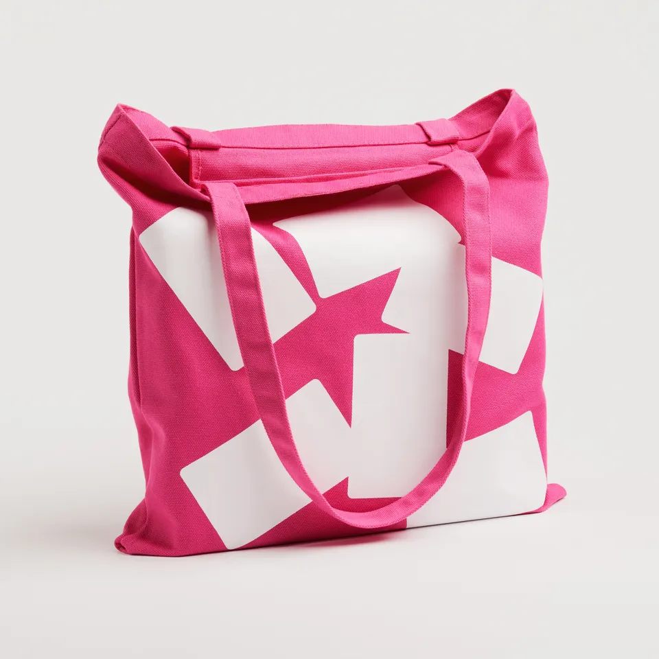 cmyk-magenta-tote-bag-stofftasche-canvas-mit-innenfach image 1
